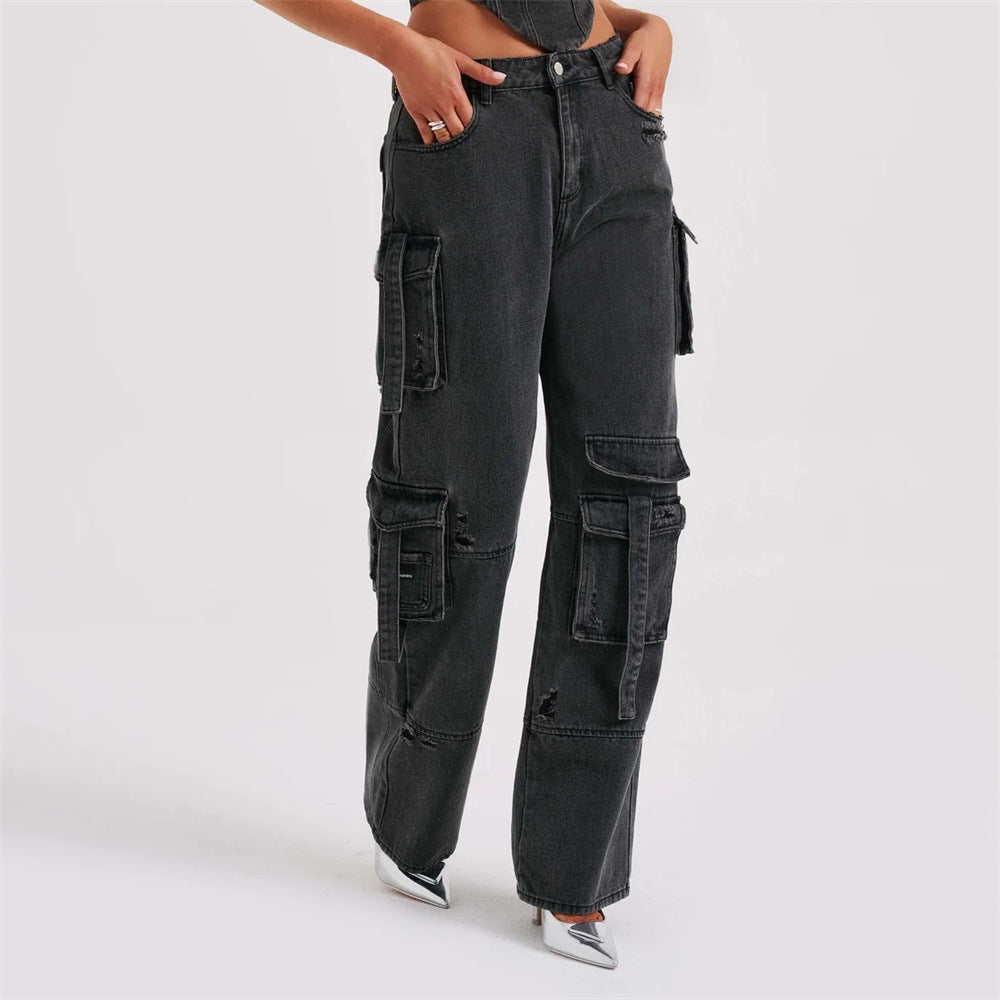 Variant image for Snygga Byxor Dam Bred Ben Denim-1