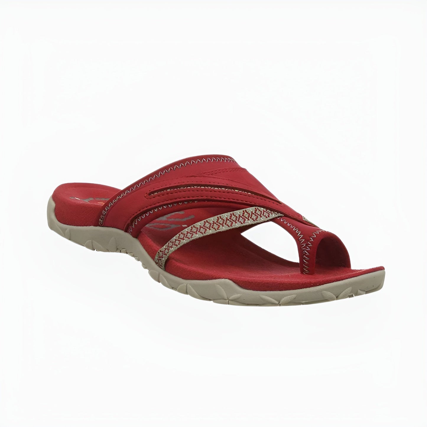 Dam Sandaler Slip-On med Fotvalv Syntetmaterial 11