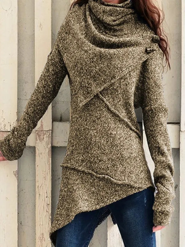 Dam Skjorta Vintage-inspirerad 100% Bomull 4