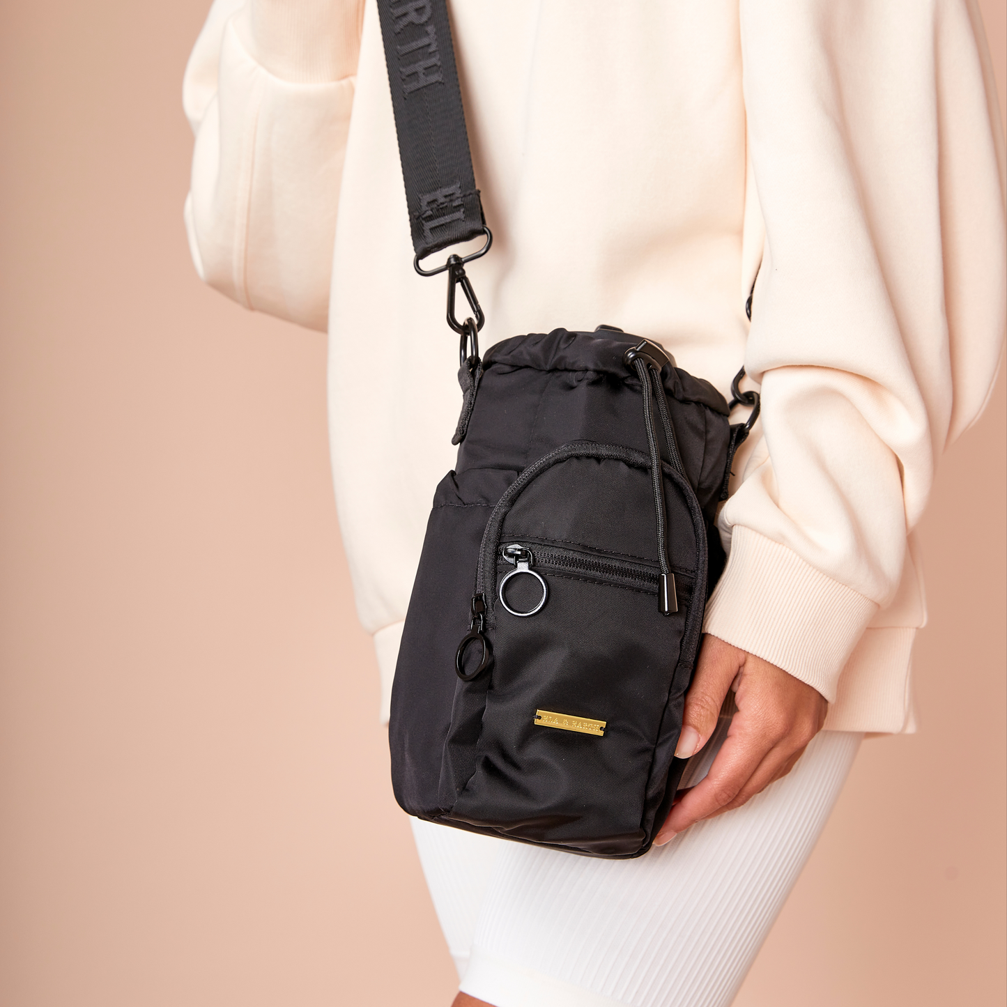 Kvinnors Vattenflaskväska Kompakt Nylon Isolerande Design 2