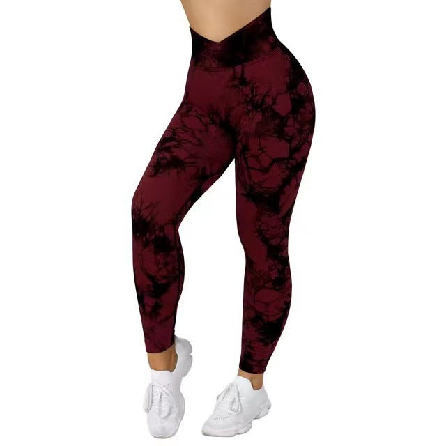Kvinnor Leggings Sömlös Design Andningsbart Tyg för Yoga och Träning-4