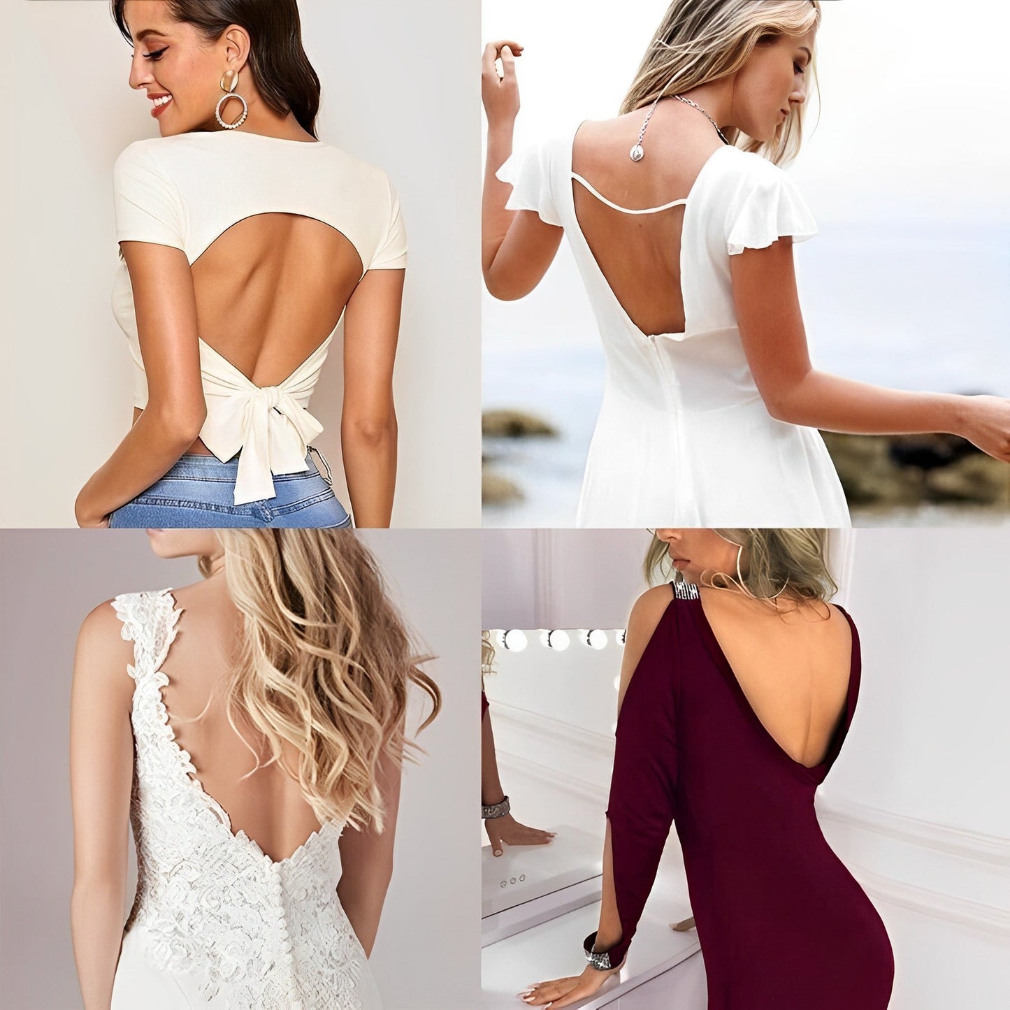 Dam Bralette BH Sömlös Mjuk Material-6