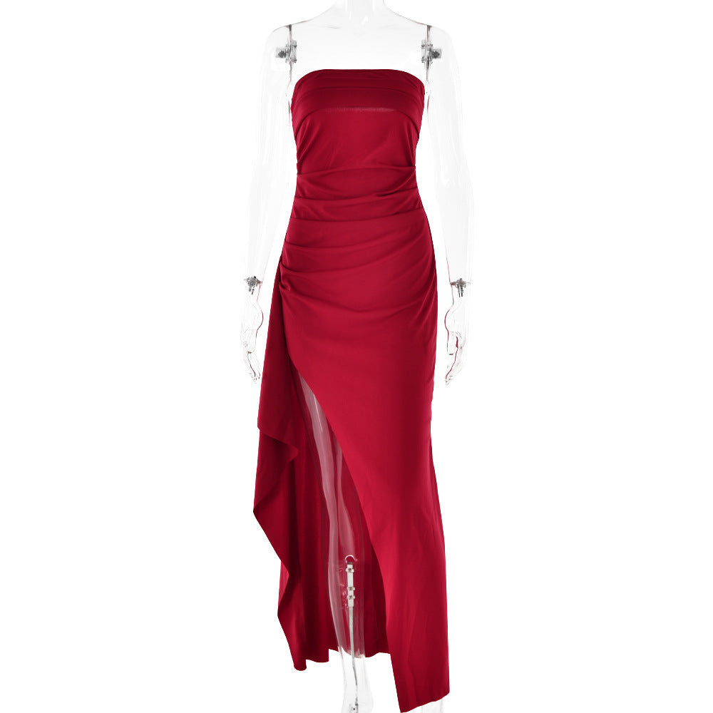 Variant image for Kvinnors Aftonklänning Lång Off-Shoulder A-Linje Polyester-10