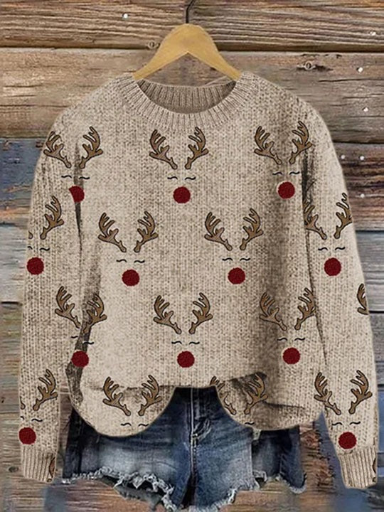 Herrpullover Klassisk Passform 100% Bomull-2