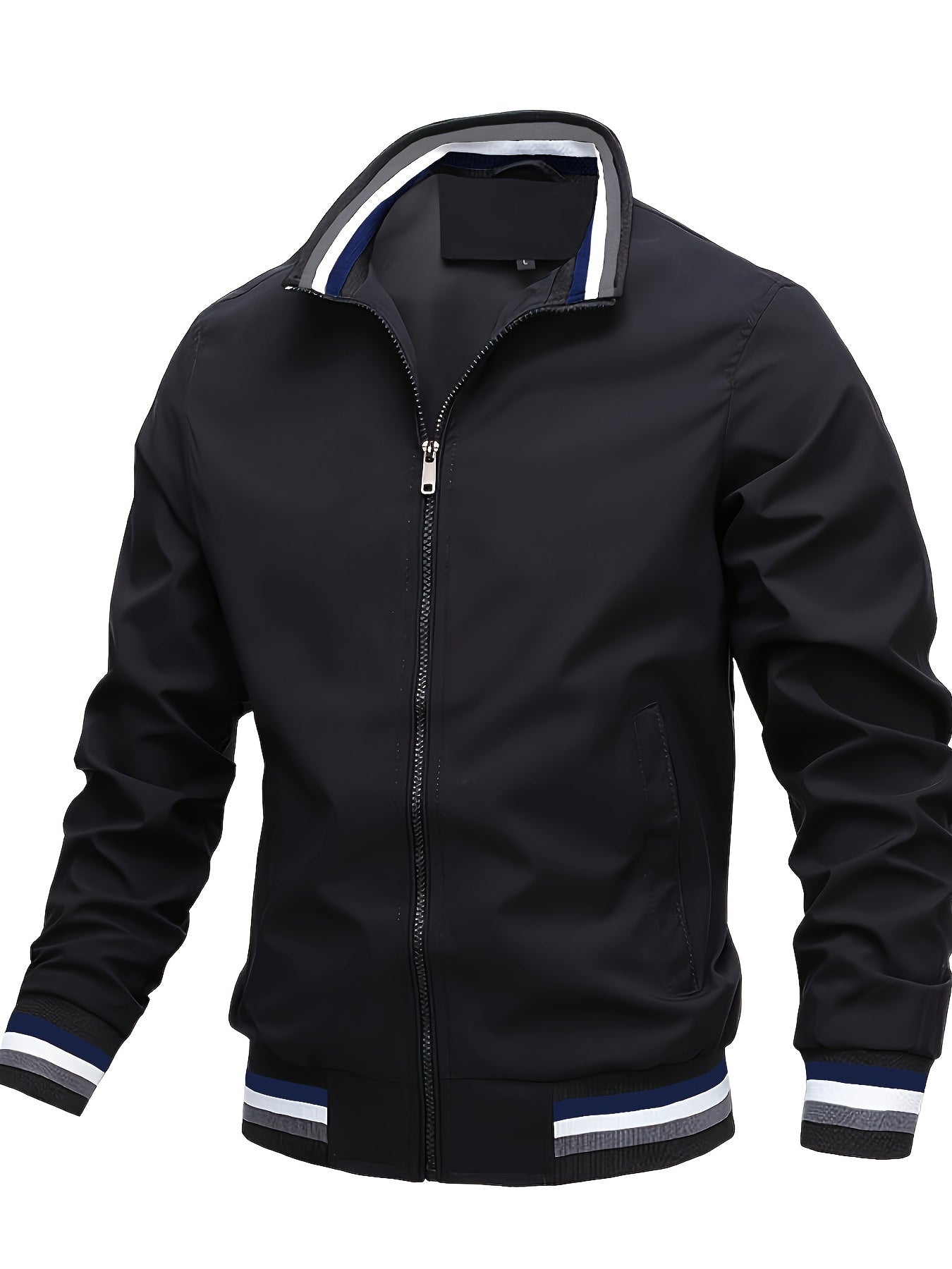Variant image for Damjacka Lång Polyester Modern Design med Dragkedja-12