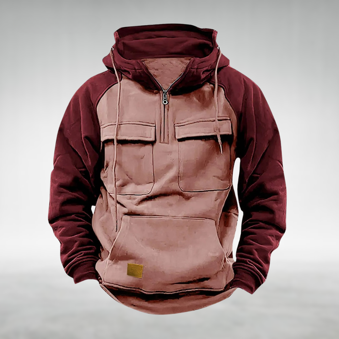 Variant image for Huvtröja Herr Fleece för Utomhusbruk Komfortabel och Hållbar-31
