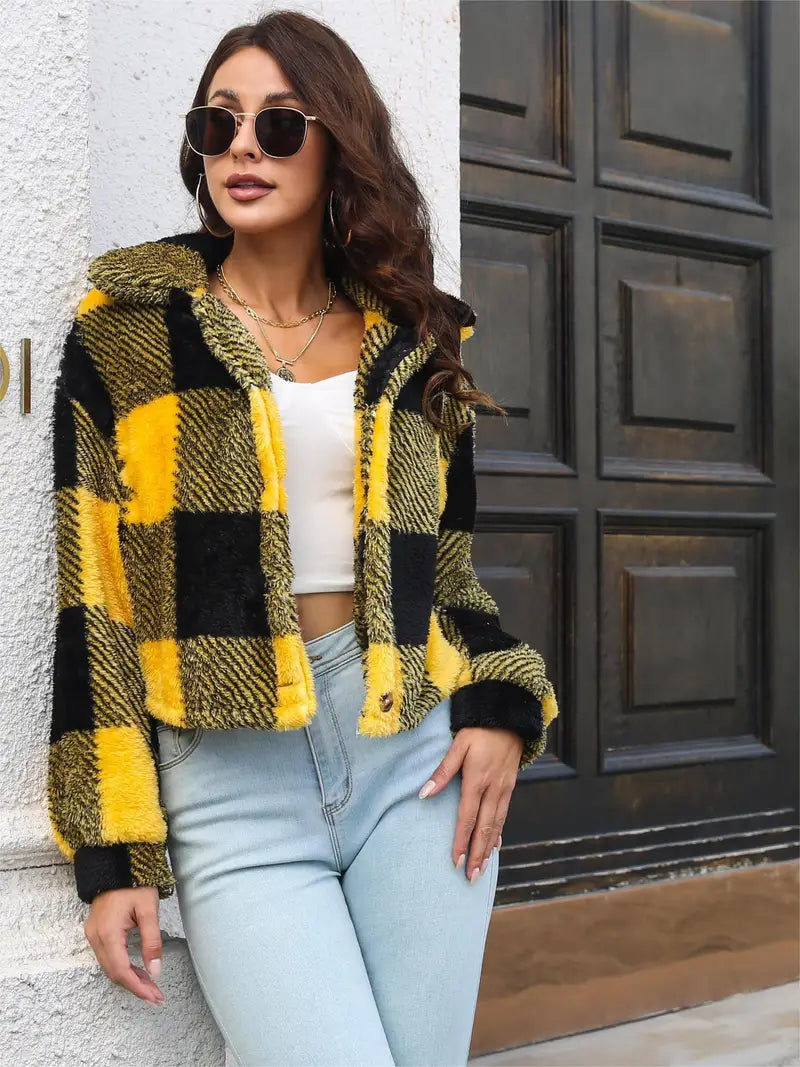 Dam Kappa Klassisk Design Högkvalitativt Material Vinterkappa 3