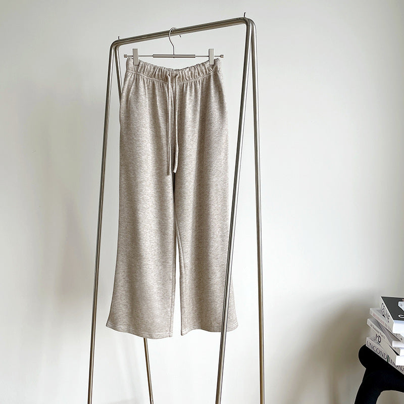 Snygga Byxor Dam Raka Snitt Polyester-4