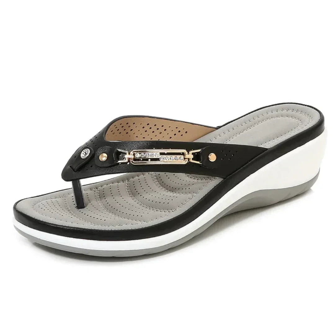 Dam Tofflor Slip-On Vadderad Innersula för Komfort och Avkoppling 6