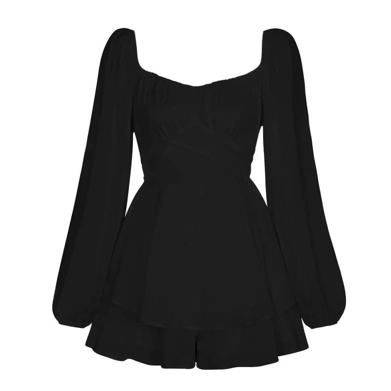 Variant image for Kvinna Klänning Ruffled Bekväm Material av Hög Kvalitet-9