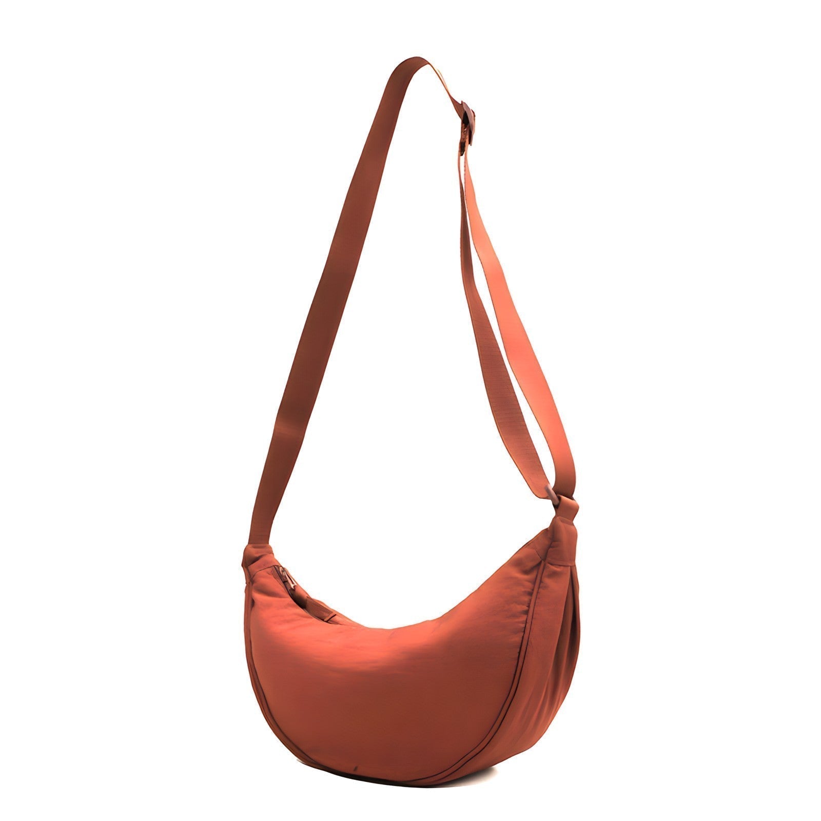 Kvinnors Crossbody Väska Halvmåneformad Nylon Justerbar Axelrem 1
