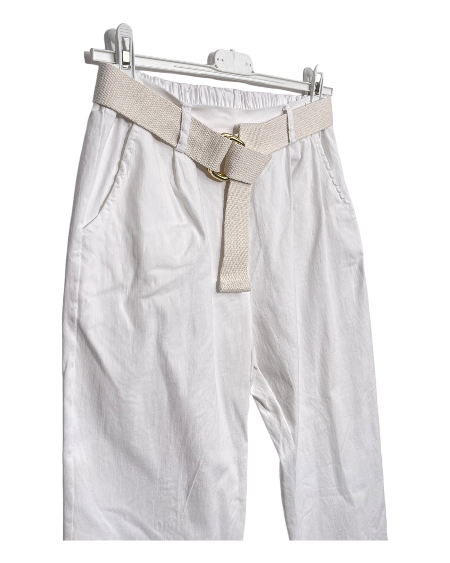 Dam Byxor Med Resår I Midjan Snygga Elastisk Viskosblandning-3