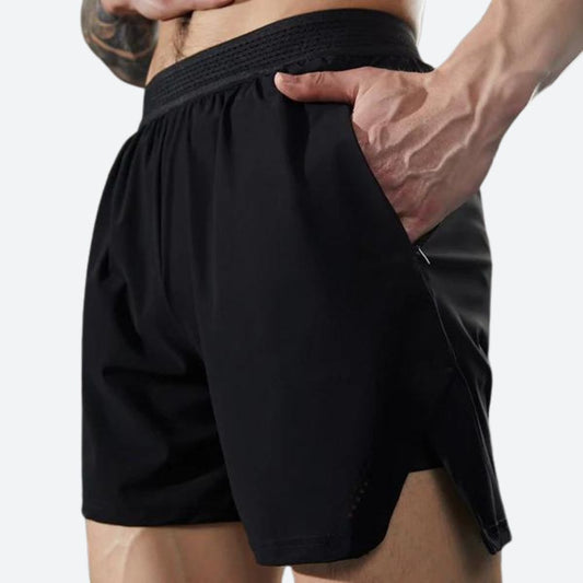 Herr Shorts Sportiga TvÄdelad Set Polyester-1