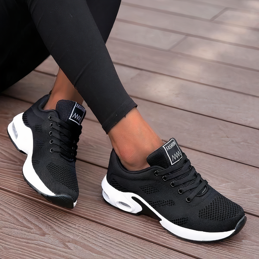 Ortopediska Herrskor Sneakers i Andningsbart Material – Stabil och Dämpande Sula för Aktiv Livsstil 1