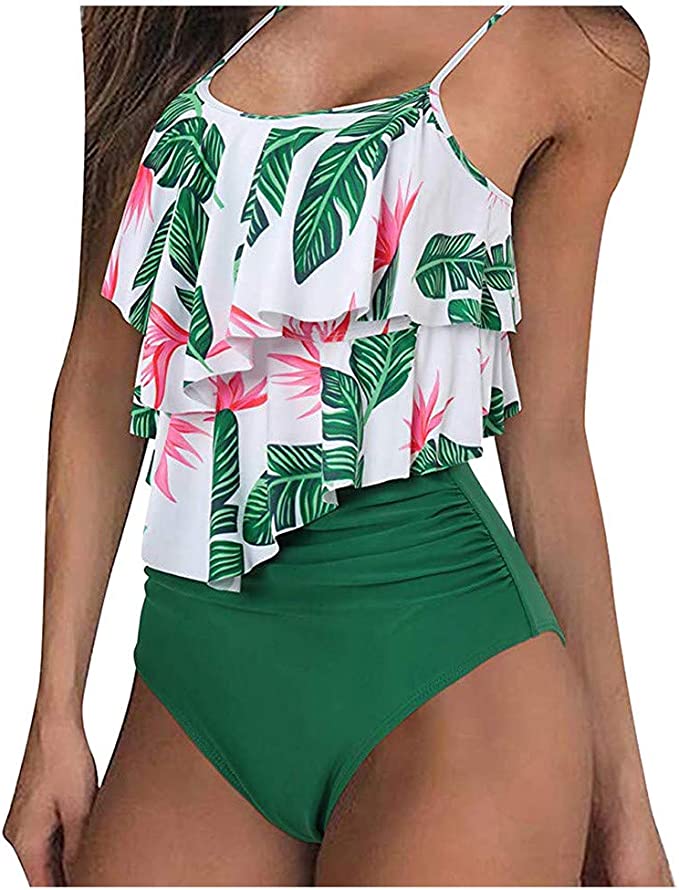 Dam Hög Midja Bikini Vattenavvisande Material 3