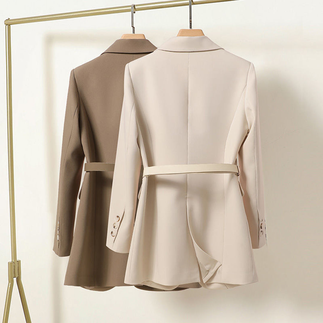 Dam Blazer i Modern Stil, Högkvalitativt Tyg, Perfekt för Arbete och Fritid – Finns i S, M, L, XL 3