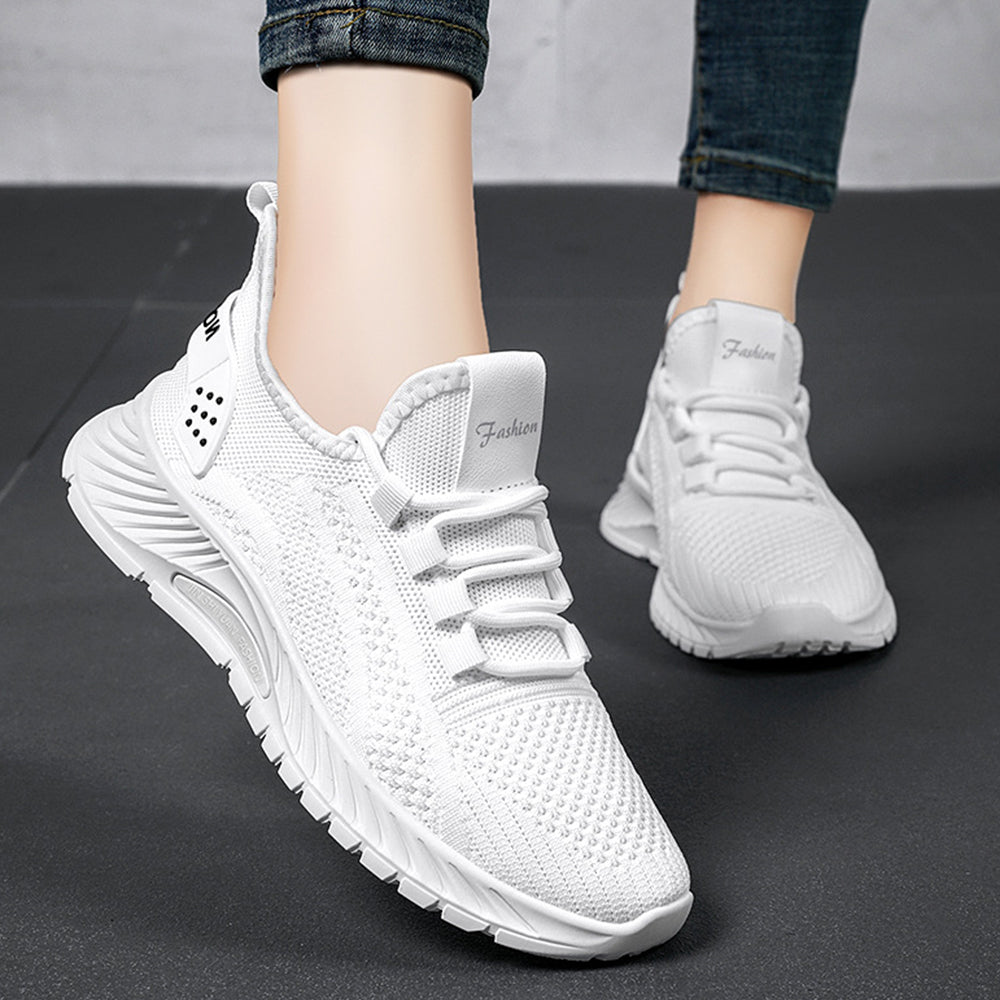 Kvinnors Sneakers Andningsbar Mesh Flexibelt Material 3