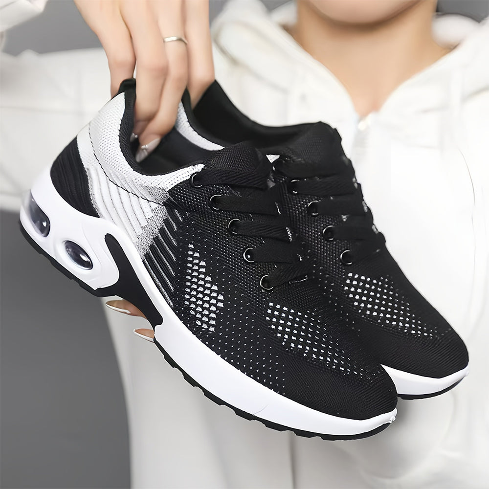Kvinnors Sneakers Fritid Mesh Material Andningsbar Design-4