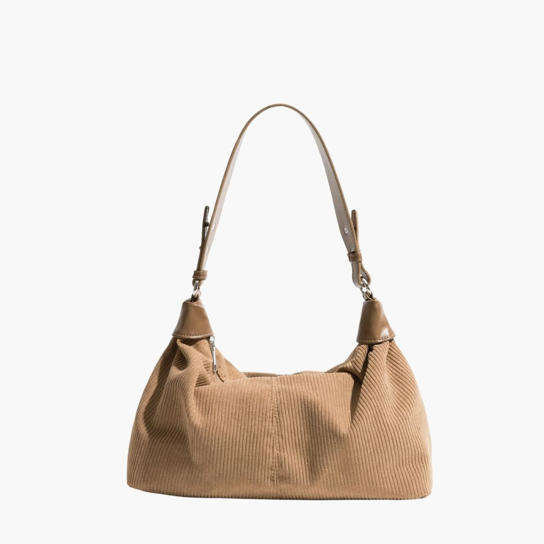 Dam Axelväska Trendig Cordura Med Justerbart Bärarband 5