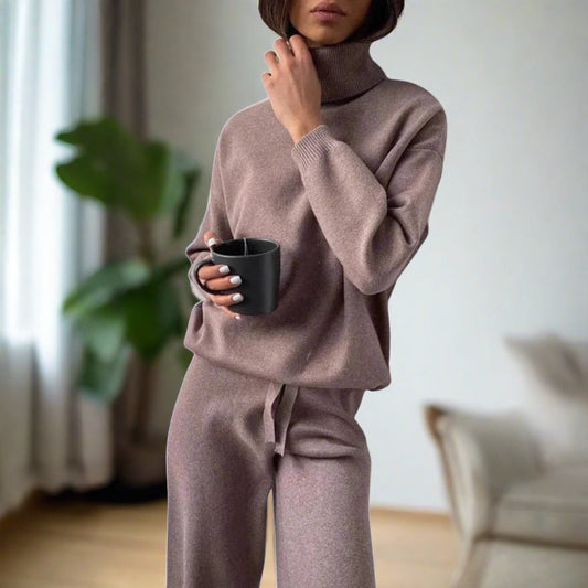 Kvinnors Husdräkt Vinter Mysig Polyester-1