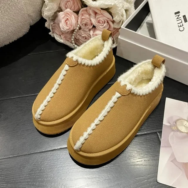 Dam Vinterstövlar Elegant Gummi För Kalla Dagar 8