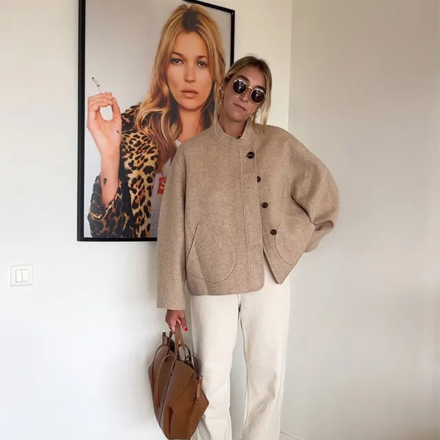 Variant image for Lång Kofta Dam Löst Snitt Mjuk Ekologisk Bomull-6