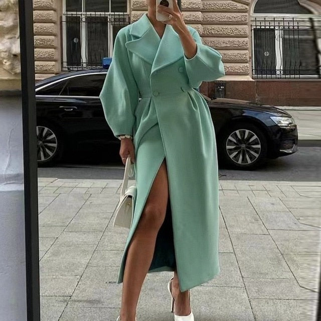 Dam Blazer Kappa Mångsidig Design Högkvalitativ Polyesterblandning-4