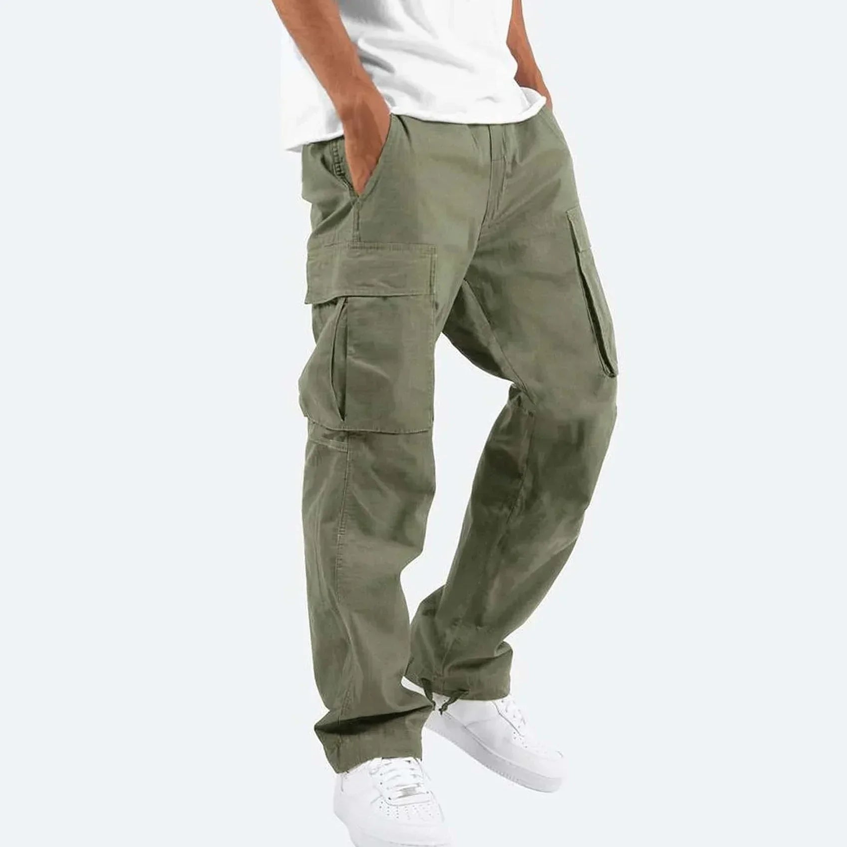 Variant image for Herrbyxor i Hållbart Material för Vardagsbruk med Ergonomiskt Snitt-25
