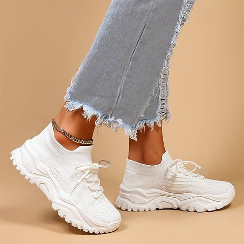 Kvinnors Sneakers Andningsbart Material Fotstöd Bekväm Design 2