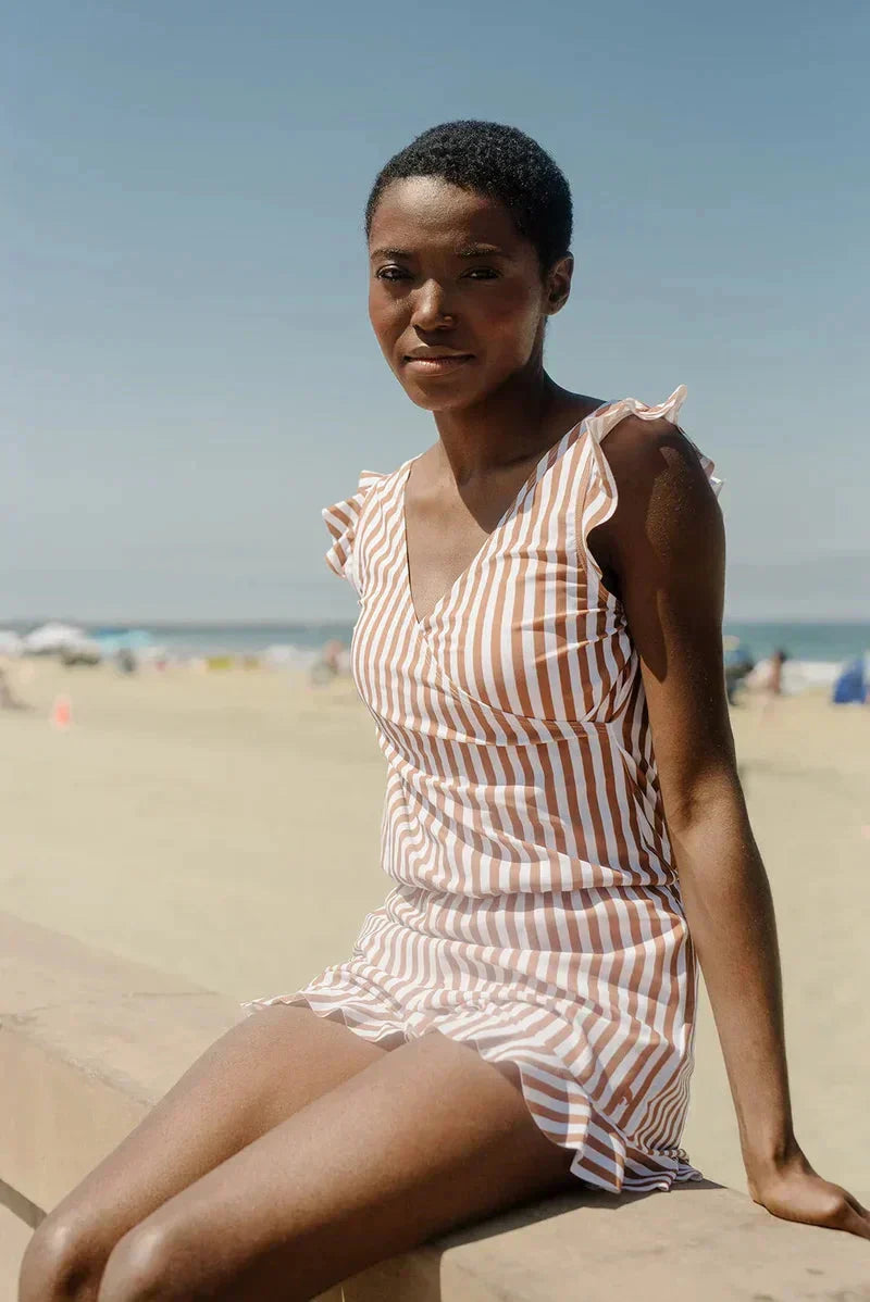 Variant image for Dam Badshorts Tropisk Stil Polyester Med Avtagbara Behåinsatser-43