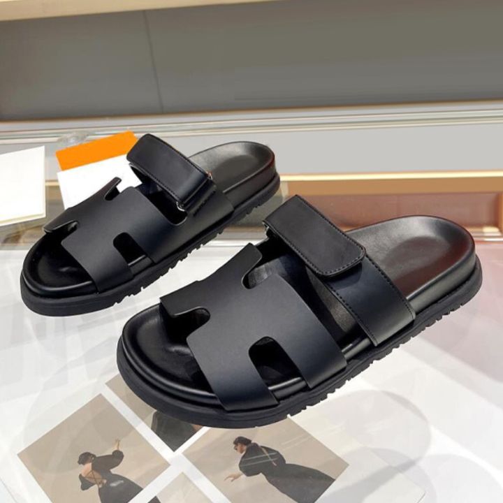 Avslappnade Dam Sandaler i Gummi med Tjock Sula – Bekväma och Mångsidiga för Sommaraktiviteter 5