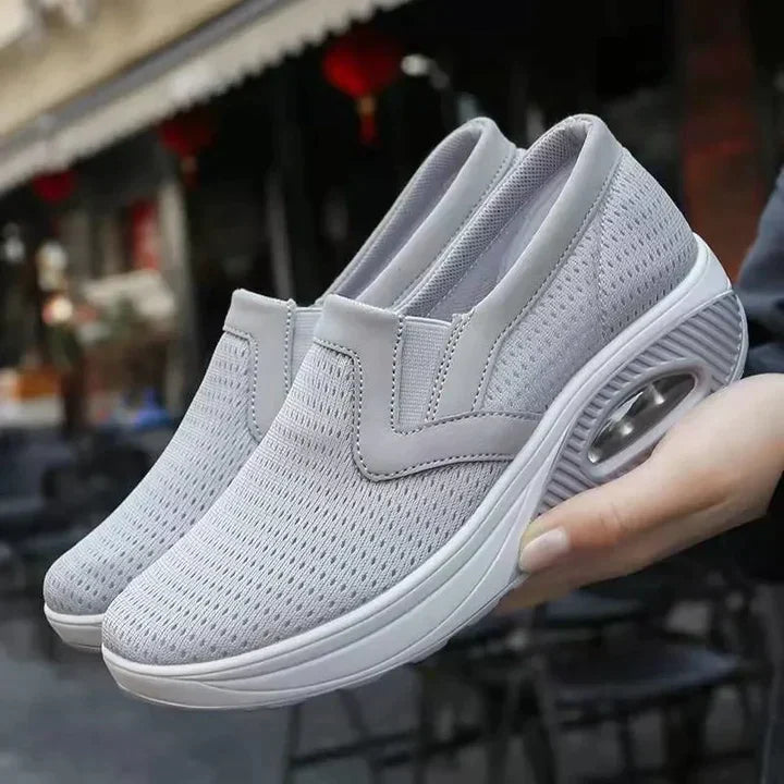 Kvinnors Sneakers Ergonomisk Design Högkvalitativt Syntetmaterial-4