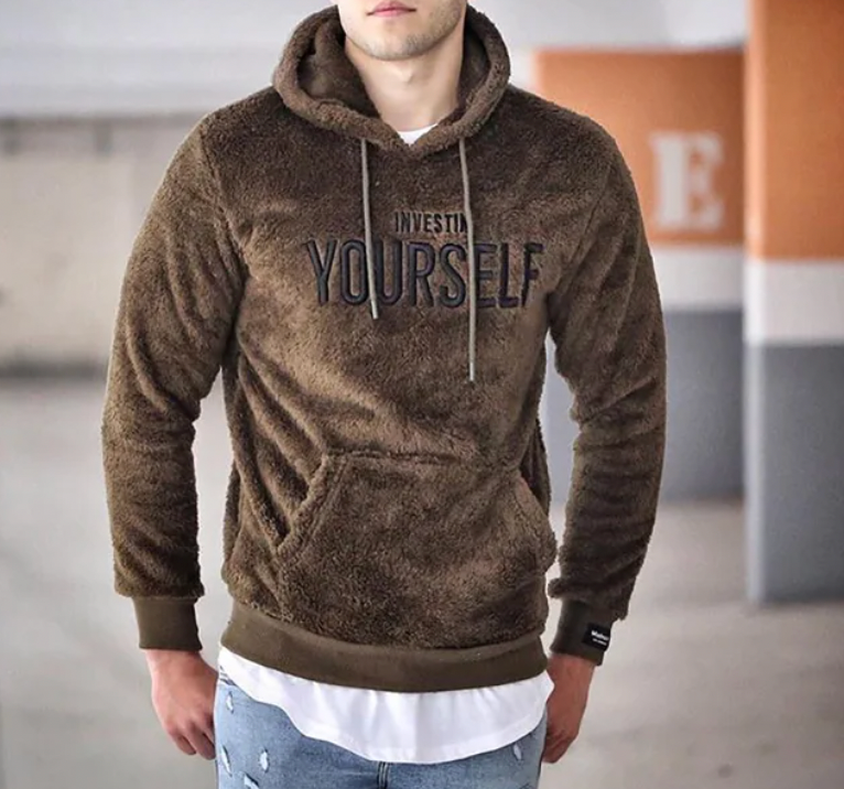 Mysig Sherpa Hoodie för Dam med Avslappnat Snitt – Fluffigt Material för Komfort och Värme 2