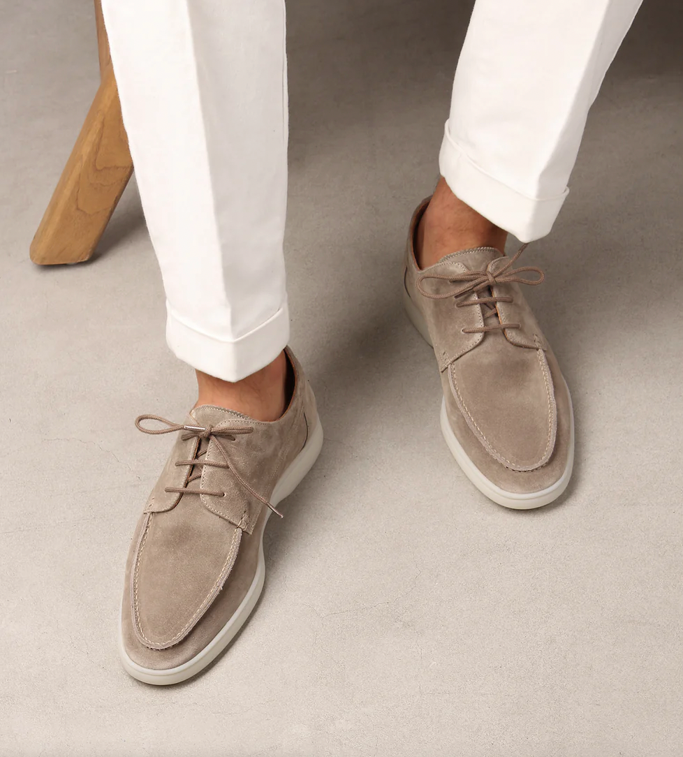 Herrskor Läder Elegant Design Ergonomisk Passform 4