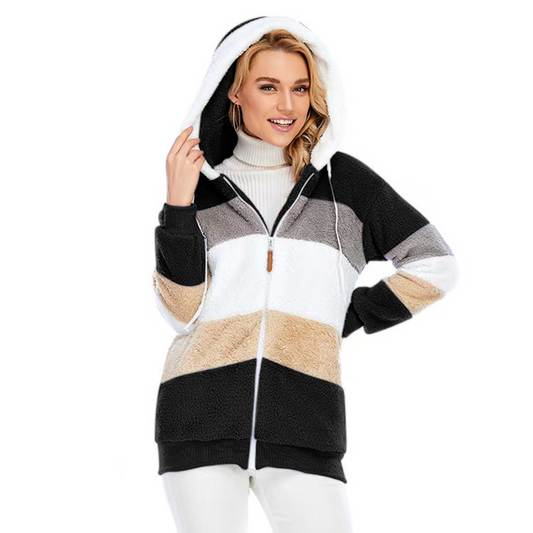 Dam Vinterjacka LÄng Stilren Design Polyester-1