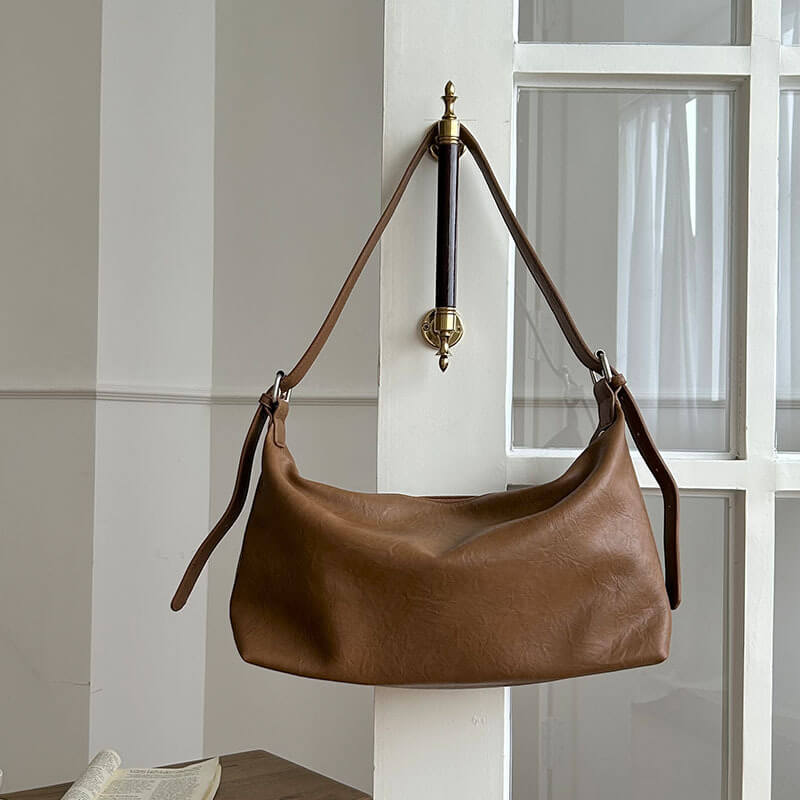 Dam Crossbody Väska i Vattenavvisande PU-Läder med Justerbar Axelrem 2