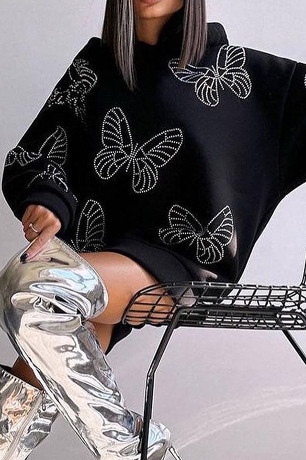 Variant image for Dam Hoodie Klassisk Mjuk Bomull-9