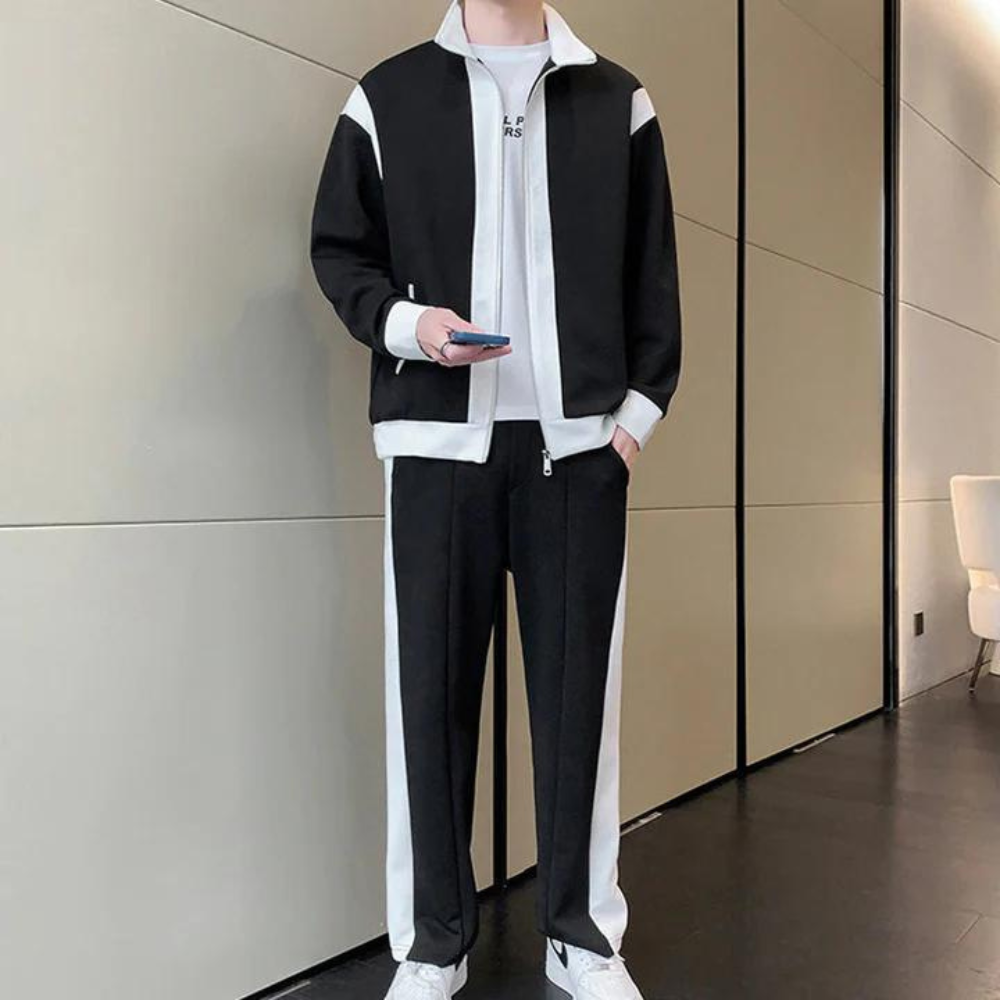 Variant image for Herr Fritidsdräkt Avslappnad Mjuk Polyester-7
