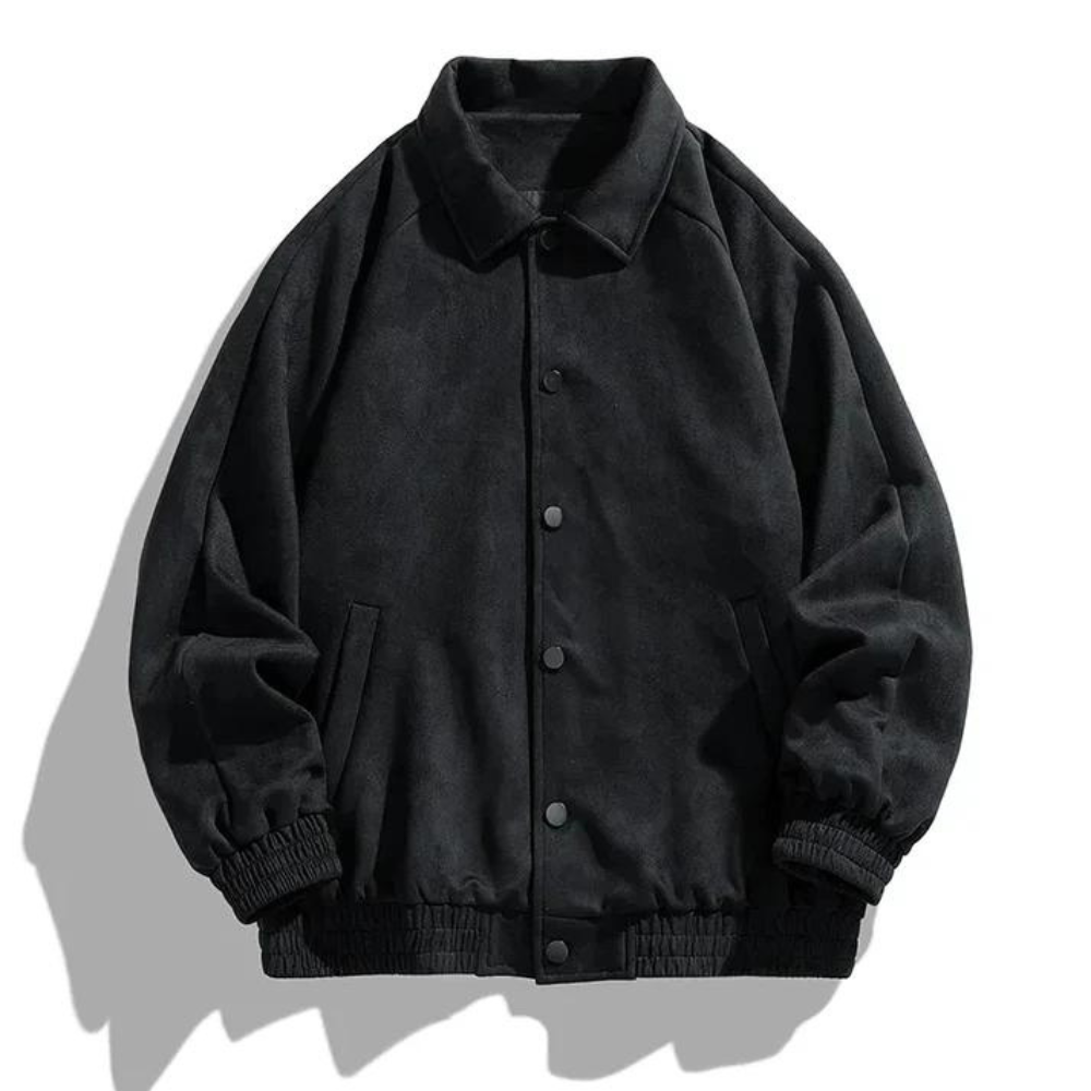 Variant image for Herrjacka Vintage Stil Högkvalitativt Material för Höst- och Vinteroutfits-11