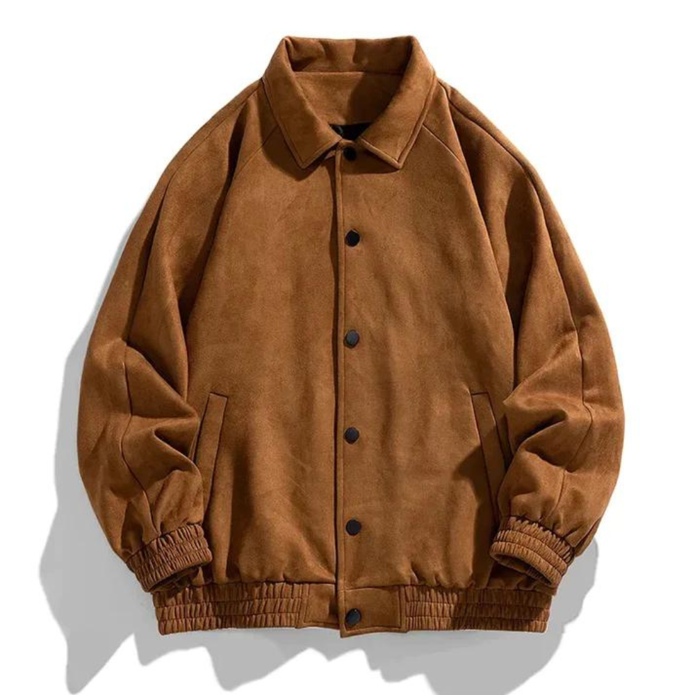 Variant image for Herrjacka Vintage Stil Högkvalitativt Material för Höst- och Vinteroutfits-6