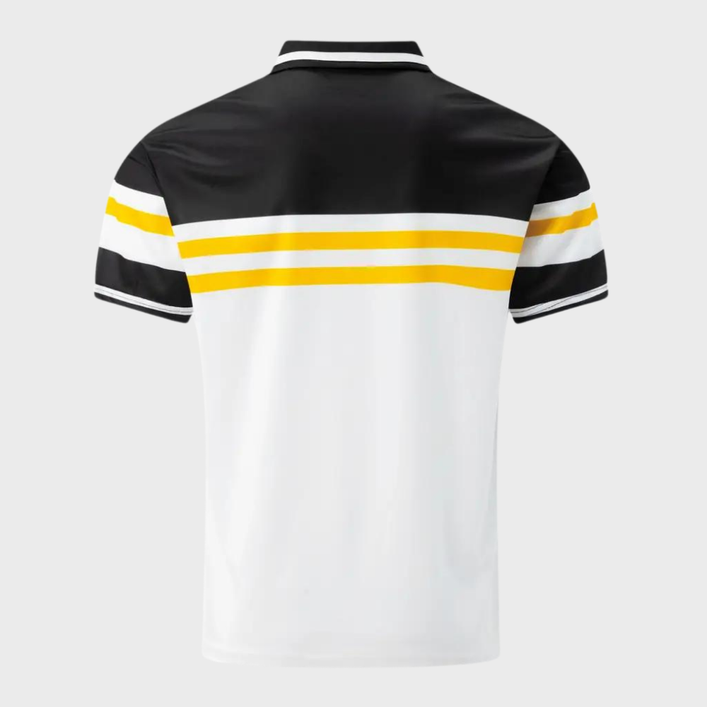 Herr Polo Skjorta Färgblockad Bomull Modern Loose Fit-6