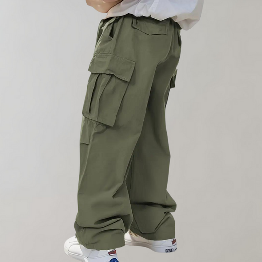 Herrbyxor Raka Ben Stretchmaterial för Herrar-1