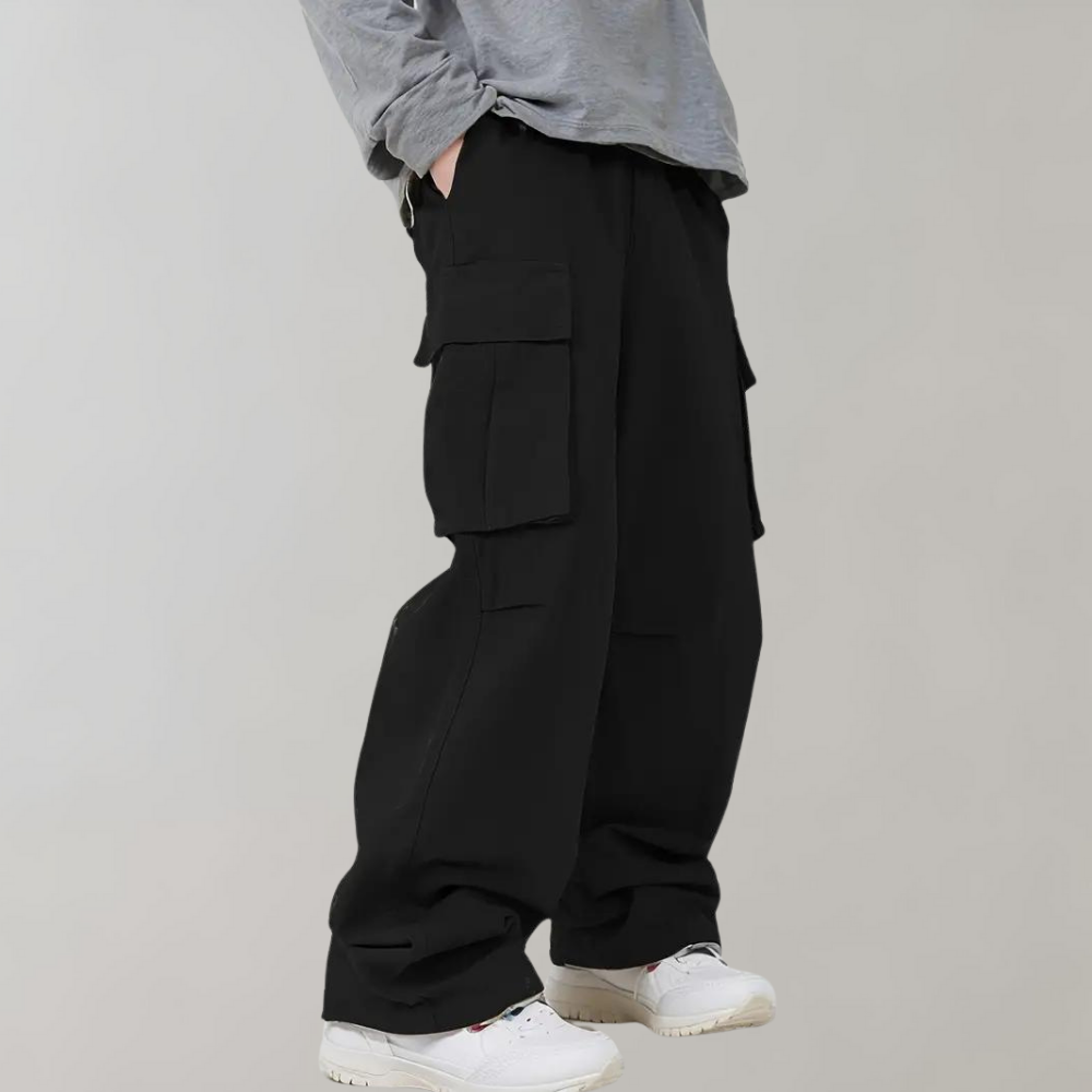 Herrbyxor Raka Ben Stretchmaterial för Herrar-2