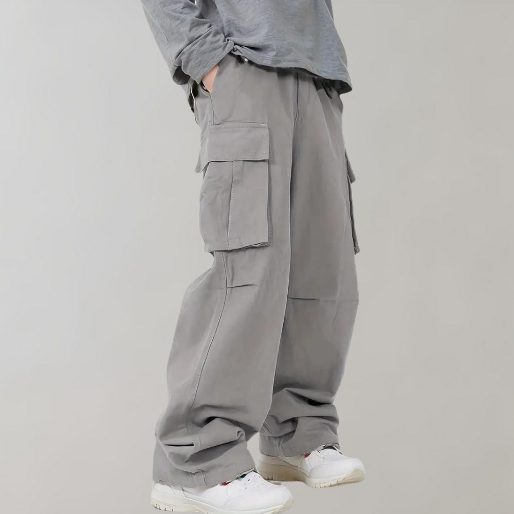 Herrbyxor Raka Ben Stretchmaterial för Herrar-5