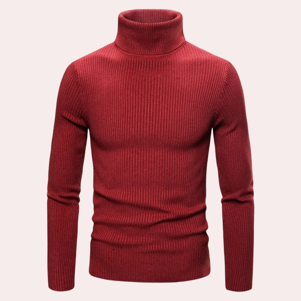 Variant image for Dam Turtleneck Tröja Långa Ärmar Bomull Elegant Komfort-1