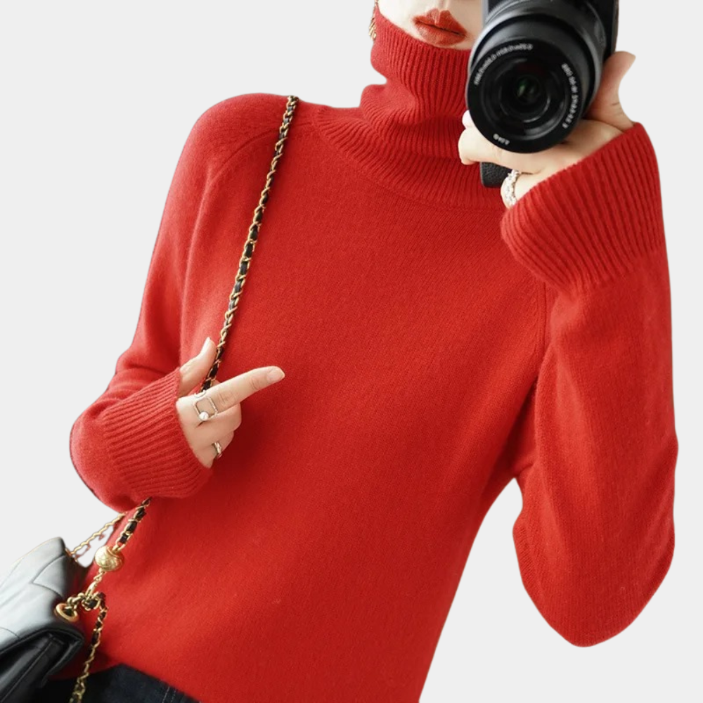 Variant image for Stickad Tröja Dam Mjuk Design 100% Akryl-16