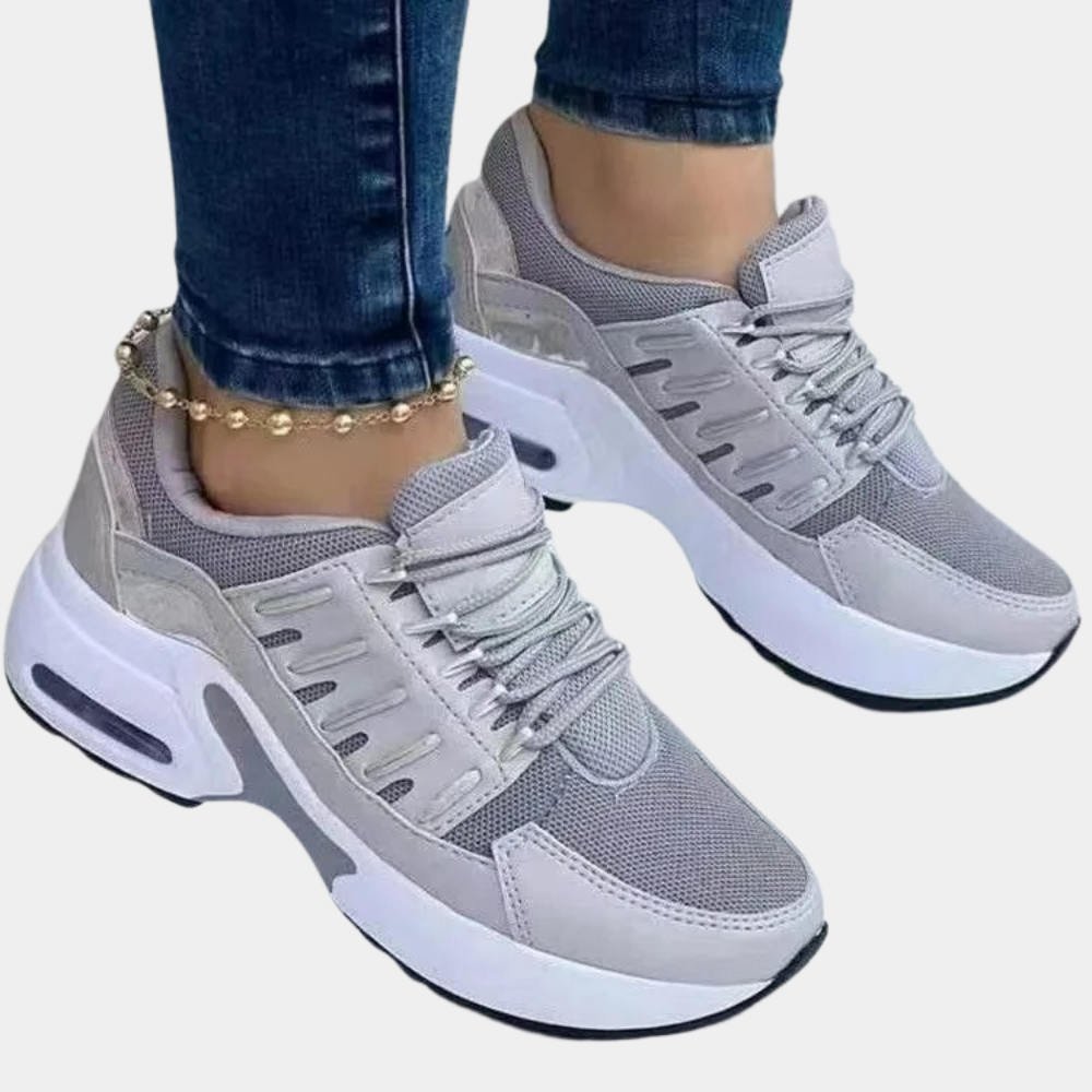 Kvinnors Eleganta Skor Lyxigt Läder och Textil 10