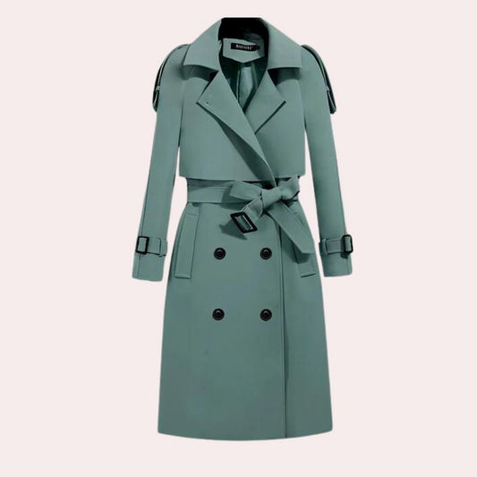 LÄng Vinterrock Dam Elegant Polyester Varm och BekvÀm-1