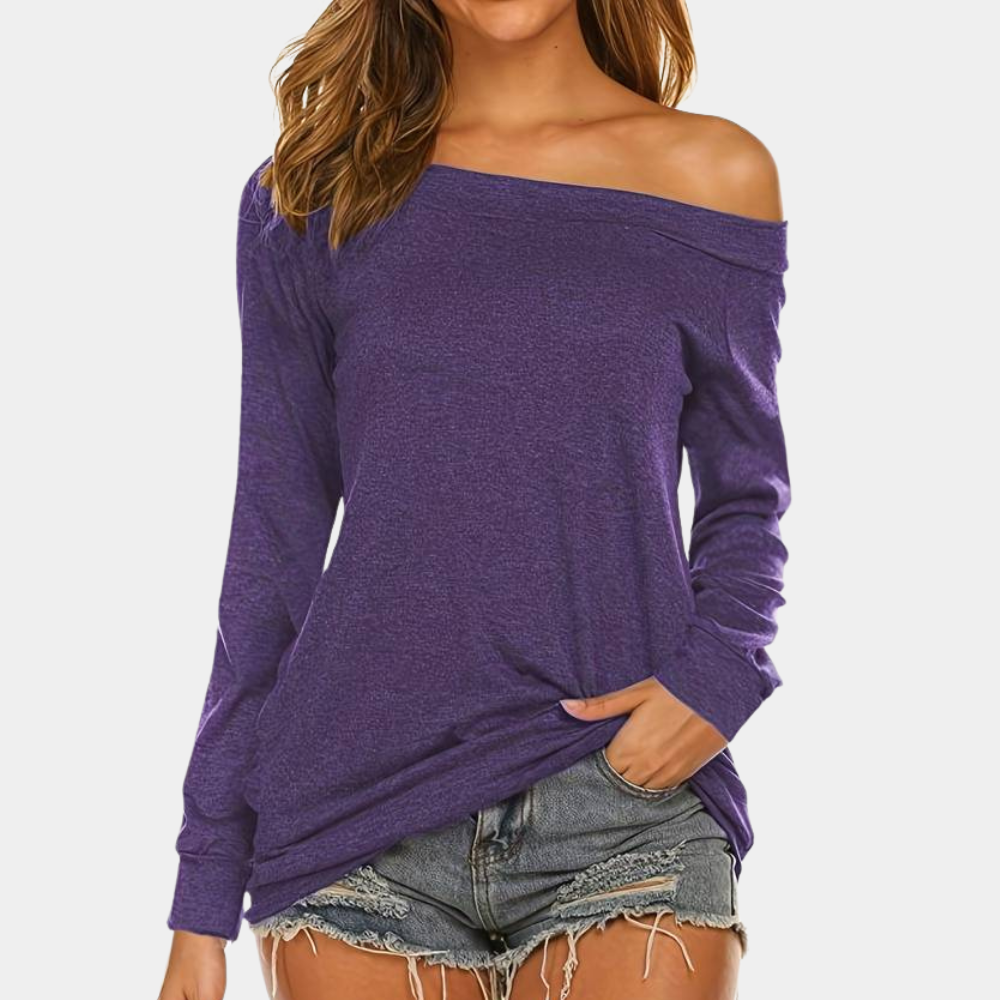 Variant image for Dam Axeltröja Modern Mjuk Relaxed Fit-21