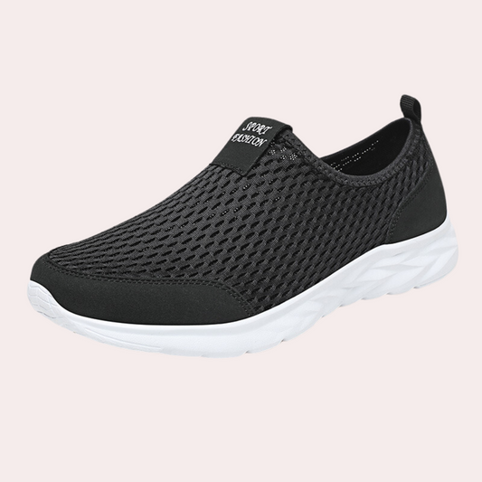 Kvinnors Sneakers Lätta Andningsbara Sportiga Tyger-1